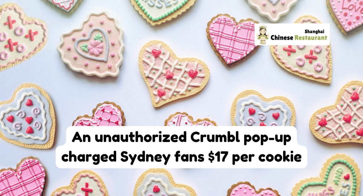 An unauthorized Crumbl pop-up charged Sydney fans $17 per cookie