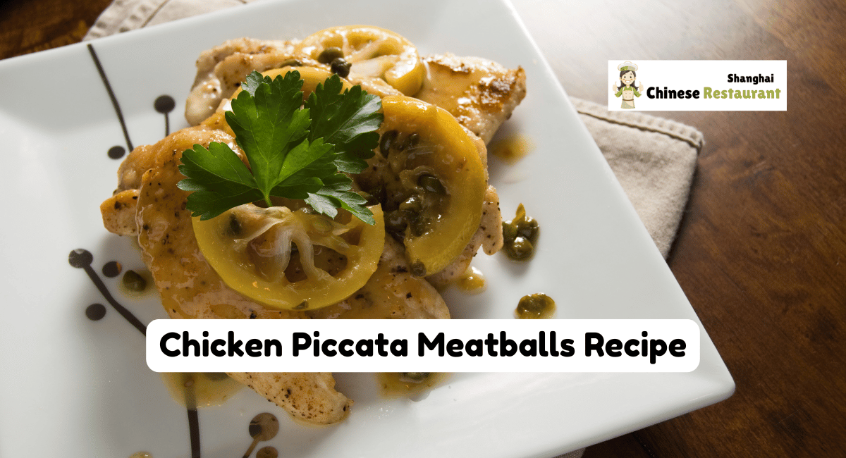 Chicken Piccata Meatballs Recipe