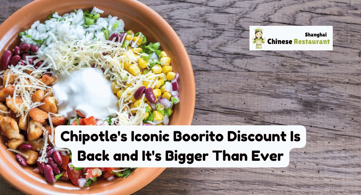 Chipotle's Iconic Boorito Discount Is Back and It's Bigger Than Ever