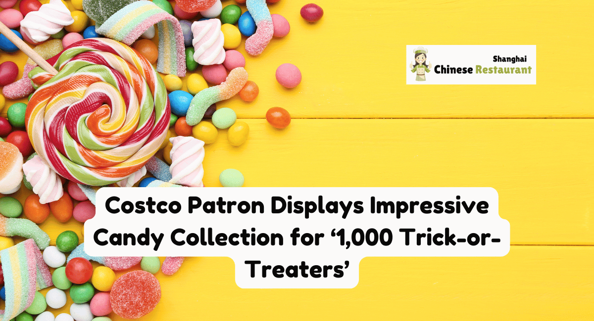 Costco Patron Displays Impressive Candy Collection for '1,000 Trick-or-Treaters'