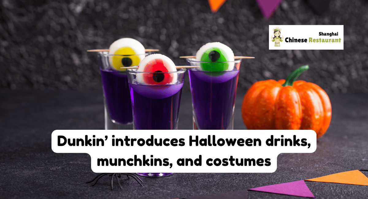 Dunkin' introduces Halloween drinks, munchkins, and costumes