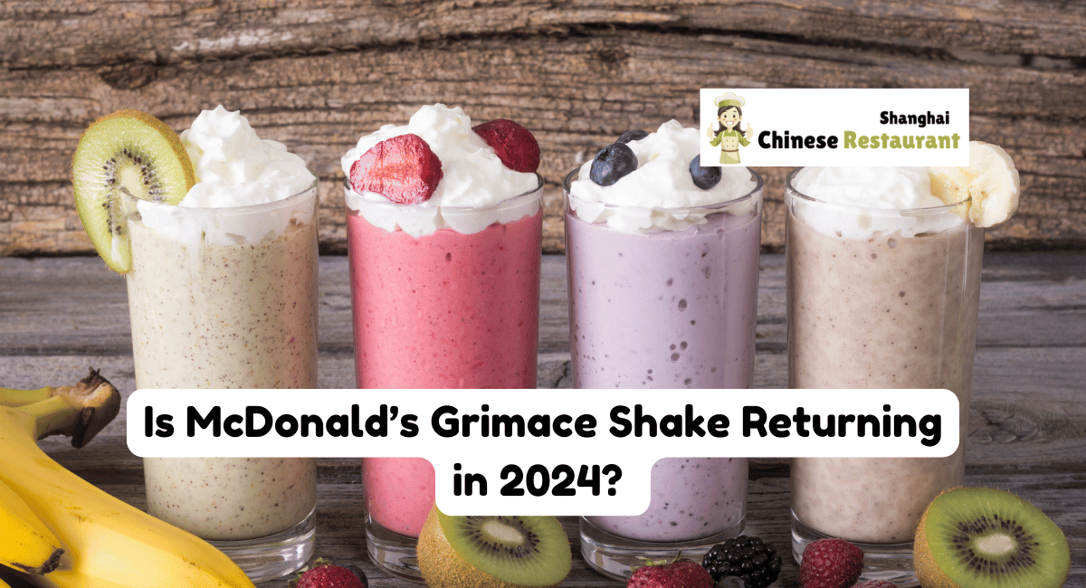 Is McDonald's Grimace Shake Returning in 2024? 