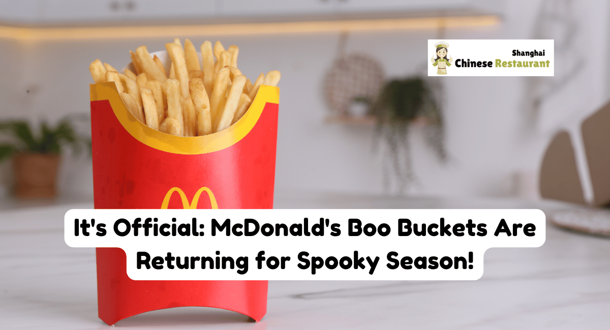 It's Official: McDonald's Boo Buckets Are Returning for Spooky Season!