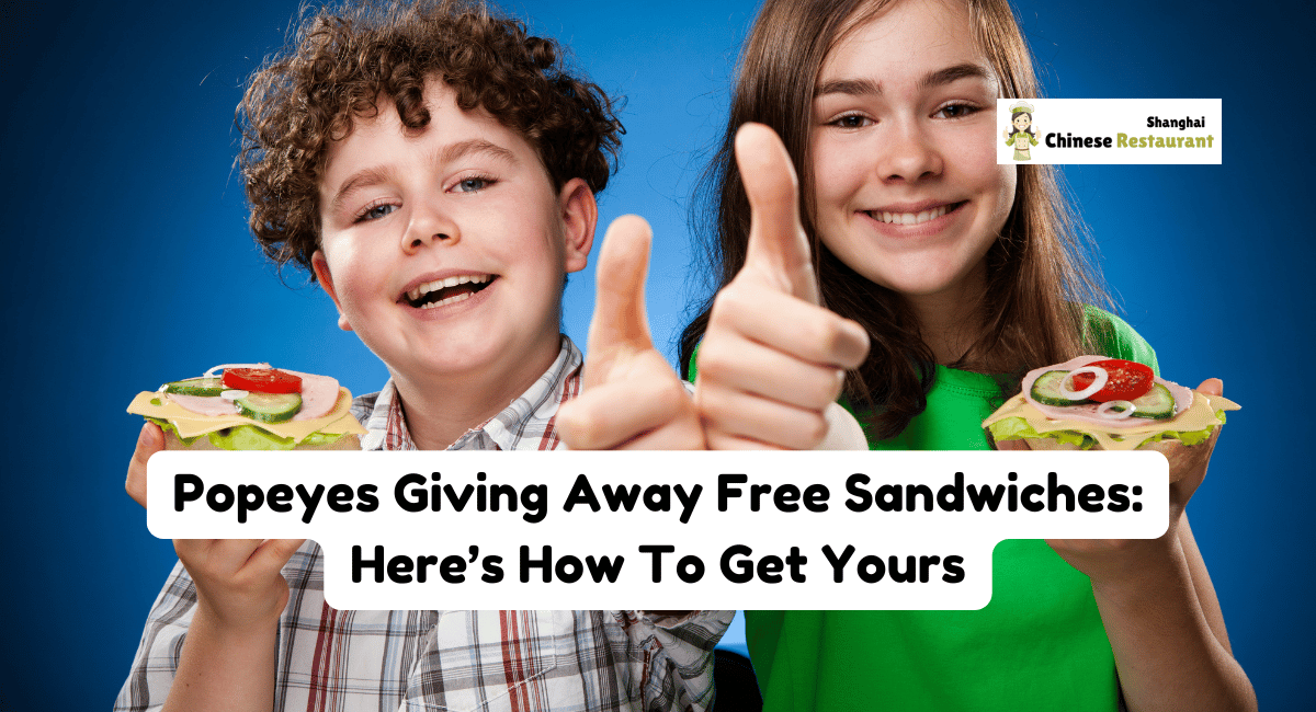 Popeyes Giving Away Free Sandwiches: Here's How To Get Yours