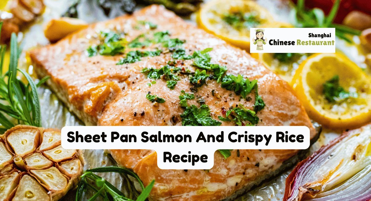 Sheet Pan Salmon And Crispy Rice Recipe