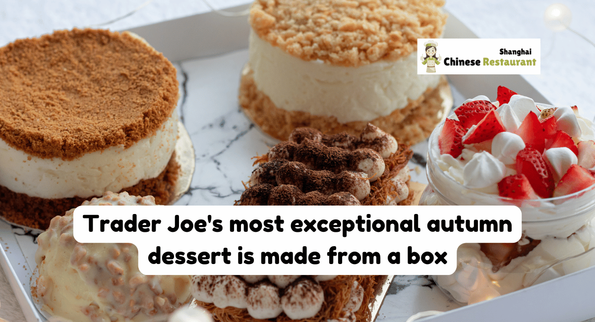 Trader Joe's most exceptional autumn dessert is made from a box