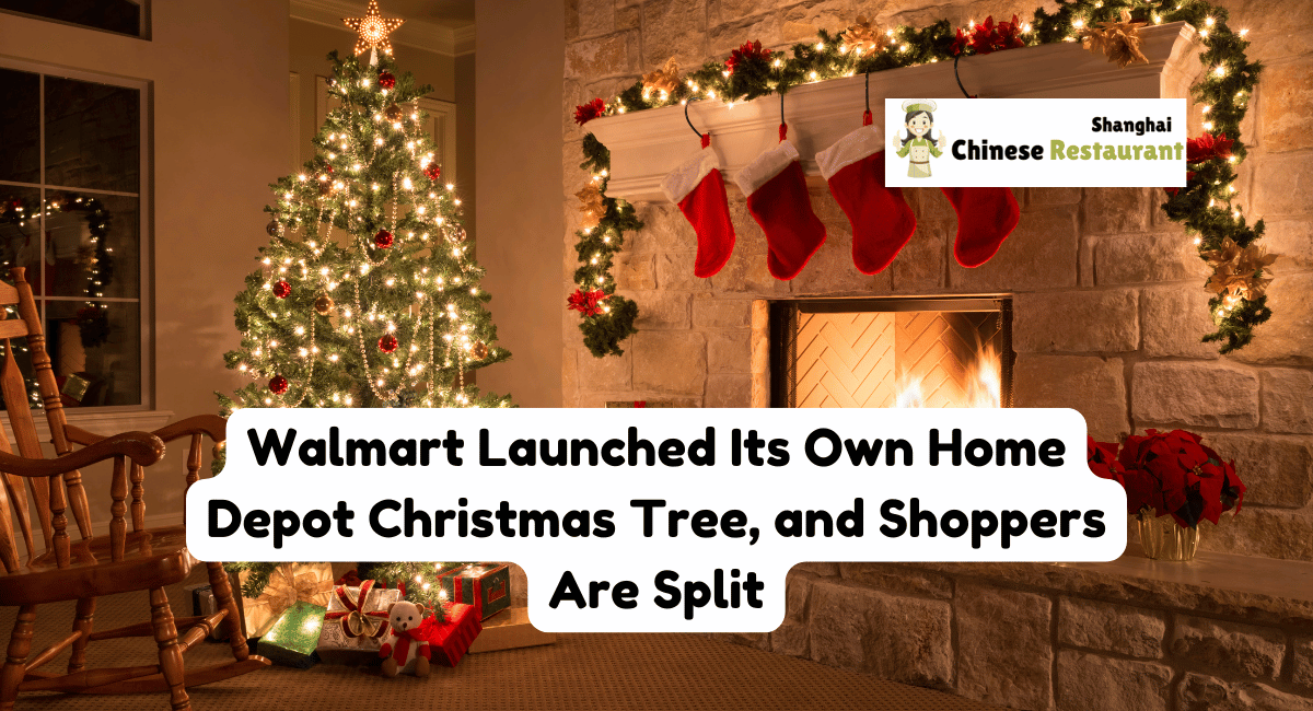 Walmart Launched Its Own Home Depot Christmas Tree, and Shoppers Are Split