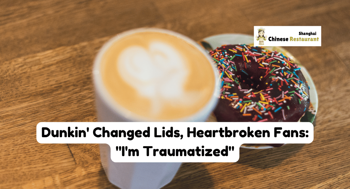 Dunkin' Changed Lids, Heartbroken Fans: "I'm Traumatized"