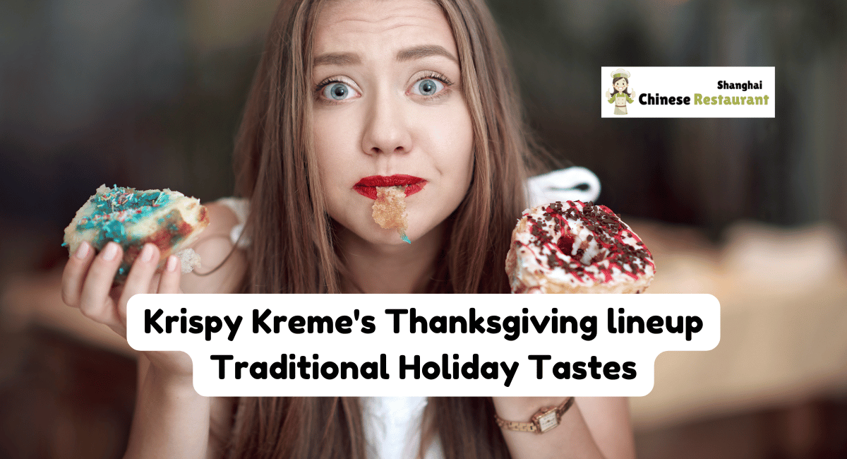 Krispy Kreme's Thanksgiving lineup Traditional Holiday Tastes