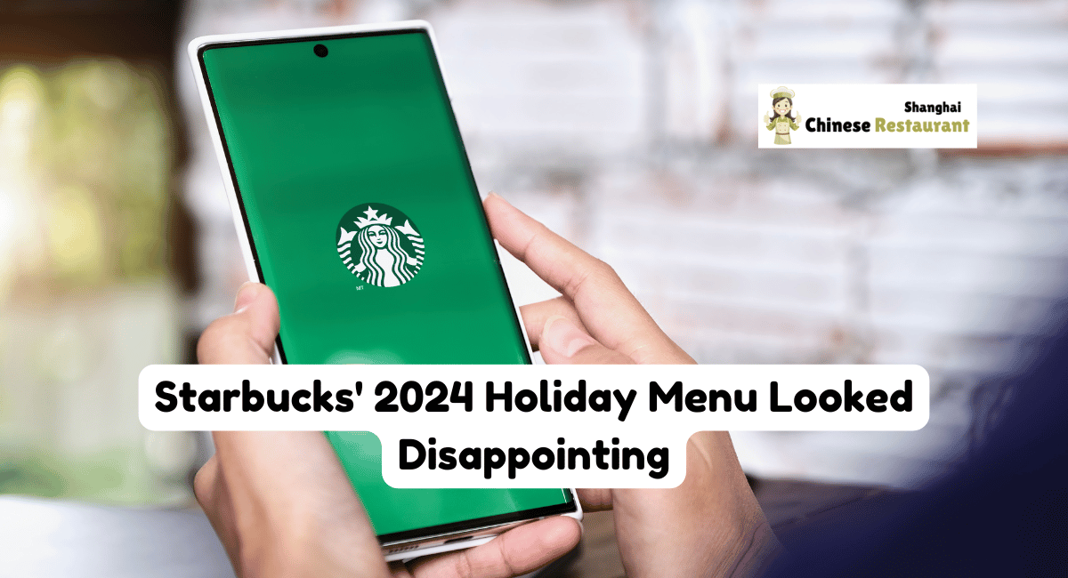 Starbucks' 2024 Holiday Menu Looked Disappointing