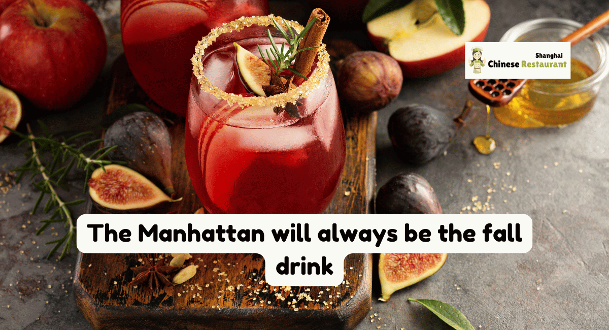 The Manhattan will always be the fall drink