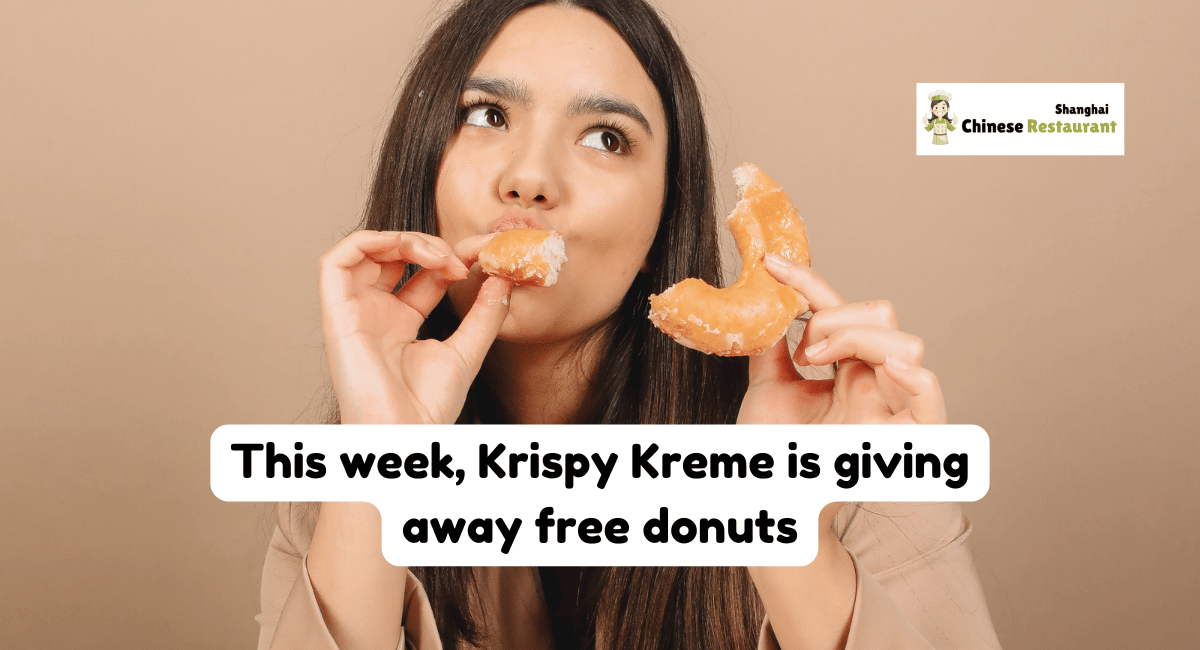 This week, Krispy Kreme is giving away free donuts