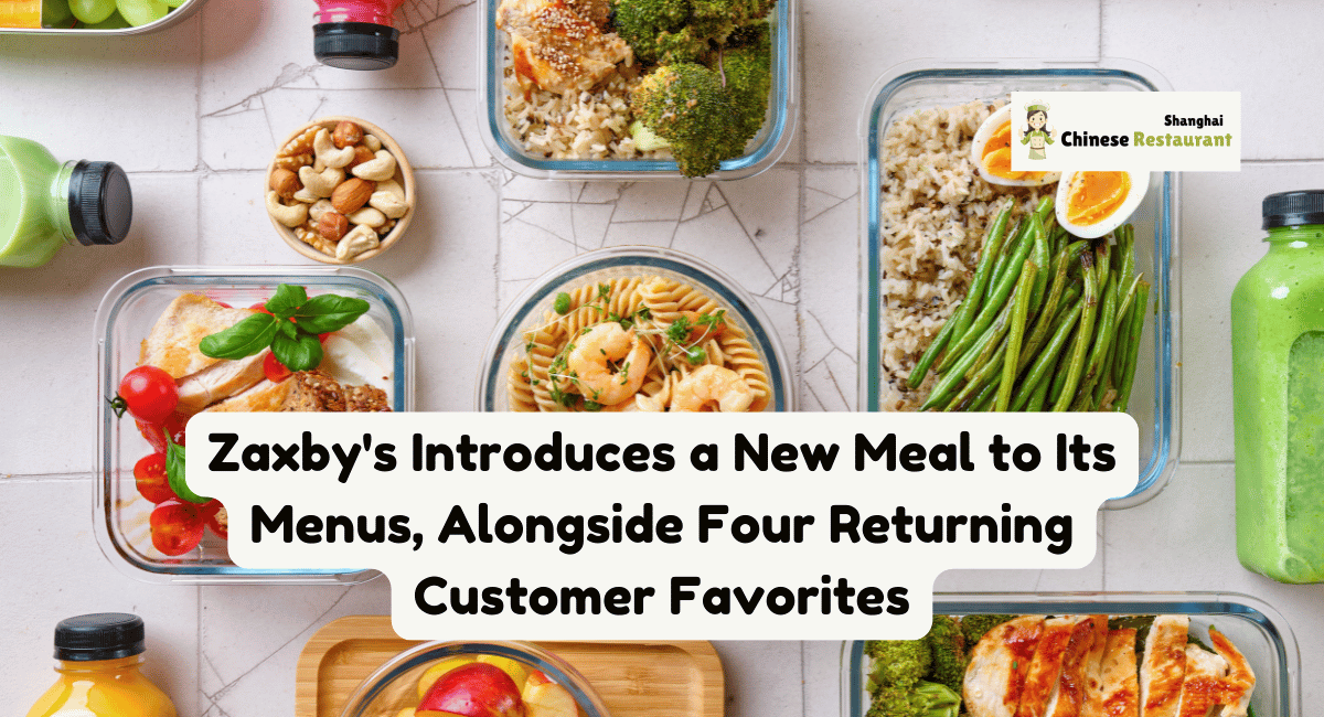 Zaxby's Introduces a New Meal to Its Menus, Alongside Four Returning Customer Favorites